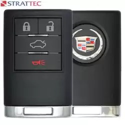 Cadillac CTS Keyless Entry Remote FOB 5923877 4 Button Driver 1