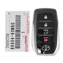 2017-2020 Toyota Land Cruiser Smart Keyless Proximity Remote 89904-60M80 HYQ14FBA