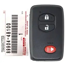 2008 -2011 Toyota Highlander, Rav4 Smart Keyless Prox Remote 3 Buttons 89904-48100 HYQ14AAB
