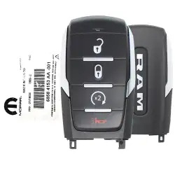 2019-2024 Dodge Ram 1500 Smart Remote Key 4 Buttons 68584153AA OHT-4882056