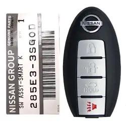 2013-2019 Nissan Sentra, Versa Smart Keyless Remote Key 4 Button 285E3-3SG0D CWTWB1U840