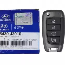 2019-2020 Hyundai Veloster Flip Remote Key 95430-J3010 SY5IGRGE04