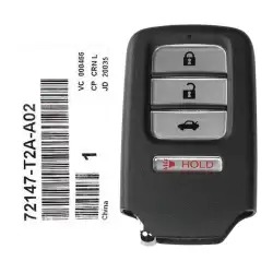 2013-2015 Honda Accord Civic Smart Keyless Proximity Remote 72147-T2A-A02 ACJ932HK1210A