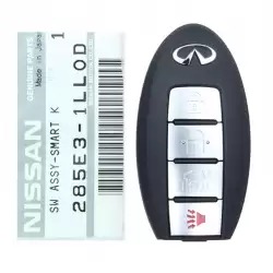2011-2013 Infiniti QX56 Smart Keyless Remote Key 4 Button 285E3-1LL0D CWTWB1U787