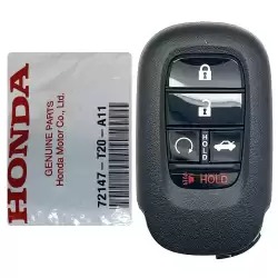 2021-2025 Honda Accord, Civic Smart Remote Key KR5TP-4 72147-T20-A11 5 Button