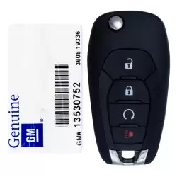 2019-202s Chevrolet Sonic, Trax Flip Remote Key 13530752 LXP-T003