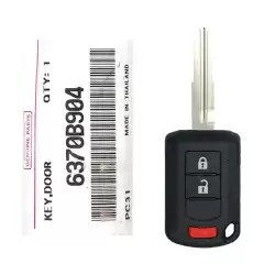 Mitsubishi Mirage Keyless Remote Head Key 6370B904 OUCJ166N