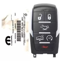 2019-2024 Dodge Ram 1500 Smart Keyless Remote Key 68584156AA OHT-4882056 6 Button
