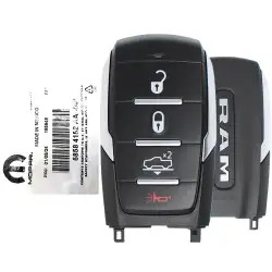 2019-2024 Dodge Ram Smart Remote Key 4 Buttons 68584152AA OHT-4882056