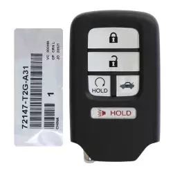 2016-2017 Honda Accord Smart Keyless Proximity Remote 72147-T2G-A31 ACJ932HK1310A