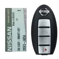 2007-2014 Nissan Altima, Maxima Smart Keyless Remote Key 4 Button 285E3-JA05A KR55WK49622 or KR55WK48903