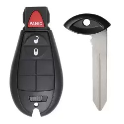 Fobik Remote Key for 2014-2019 Jeep Cherokee GQ4-53T 68105081 3 Button