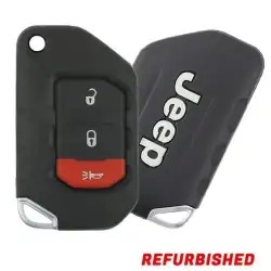 2018-2025 Jeep Wrangler Smart Flip Remote Key 68416782AB OHT1130261 Refurbished (Grade B)
