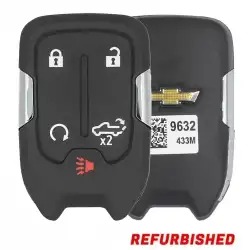 2019-2021 Chevrolet Silverado Smart Remote Key 13529632 HYQ1EA 5 Button Refurbished (Grade A)