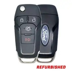 2013-2016 Ford Fusion Flip Remote Key 4 Button 164-R7986 N5F-A08TAA Refurbished (Grade A)