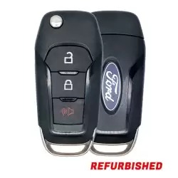 2015-2022 Ford Explorer, F- Series, Ranger Flip Remote Key 3 buttons 164-R8130 N5F-A08TAA Refurbished (Grade A)