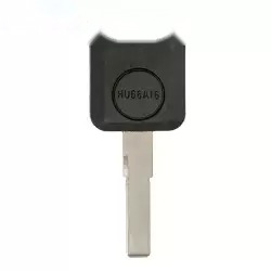 Transponder Key for Audi HU66AT6 Megamos ID 48 Chip