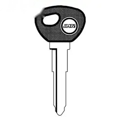 Cloneable Transponder Key for Mazda MAZ24RT5 With Chip T5