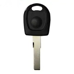 Transponder Key for Volkswagen HU66T24 With Chip Megamos ID 48
