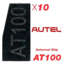 10X Autel AT100 Universal Transponder Chip – Compatible with KM100, IM508, IM608
