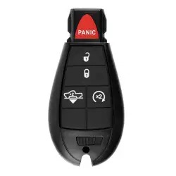 Keyless Entry Remote Key Shell for Dodge RAM 5 Button With Air Suspension for FCCID: GQ4-53T