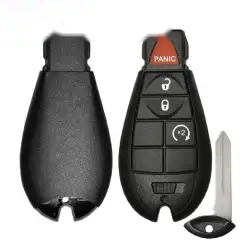 Fobik Remote Key Shell for 2008-2018 Chrysler 4 Button SHELL-CHRY-POD4B1