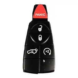 Remote Key Rubber Pad 5 Button With Remote Start and Rear Hatch