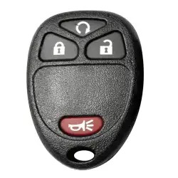 Remote Key Shell For Chevrolet GMC 3+1 Button with Remote Start Button