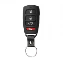 Remote Key Case Replacement for Hyundai Azera 4 Buttons With Strap