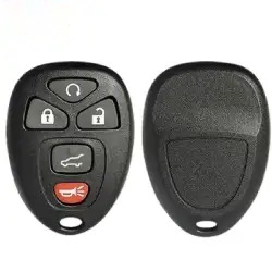 Keyless Remote Key Shell for 2007-2016 GM 5 Button SHELL-GM-RKE5B1
