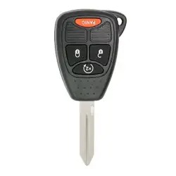Remote Head Key Shell for Dodge Jeep, Chrysler 4 Button Remote Start OHT692713AA