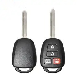Remote Head Key Shell for 2013-2018 Toyota RAV4 4 Button SHELL-TOY-RHK4B2