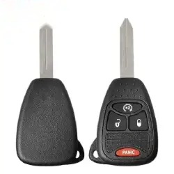Remote Head Key Shell for 2007-2018 Chrysler 4 Button SHELL-CHRY-RHK4B2