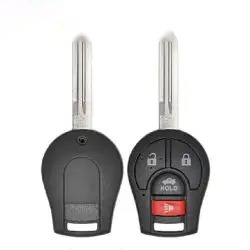 Remote Head Key Shell for 2003-2015 Nissan 4 Button SHELL-NIS-RHK4B1