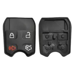 Remote Head Key Rubber Pad for Ford 4 Buttons