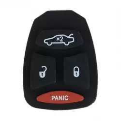 Remote Key Rubber Pad for Chrysler Jeep Dodge 4 Button