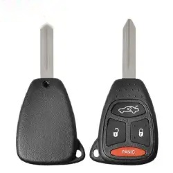 Remote Head Key Shell for 2006-2009 Chrysler 4 Button SHELL-CHRY-RHK4B3