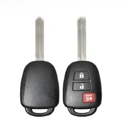 Remote Head Key Shell for 2013-2019 Toyota 3 Button SHELL-TOY-RKH3B1