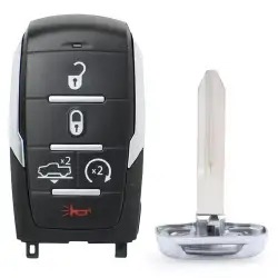 Smart Remote Key Shell for Ram 1500 5 Button for FCCID: OHT-4882056
