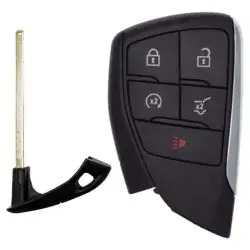 Smart Remote Key Shell for Chevrolet Blazer EV 5 Button FCCID: YGOG21TB2