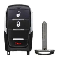 Smart Remote Key Shell for RAM 1500 3 Button FCCID: OHT-4882056