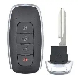 Smart Remote Key Shell for Nissan 4 Button SUV for FCCID: KR5TXPZ1