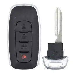 Smart Remot Key Shell for Nissan 4 Button Sedan for FCCID: KR5TXPZ1