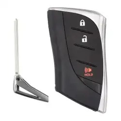 Smart Remote Key Shell for Lexus 3 Button With Trunk