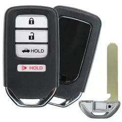 Smart Remote Key shell for Honda Accord 4 Button With Trunk Button (Hold)