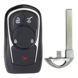 Smart Remote Key Shell for Buick 4 Button Hatch for FCCID: HYQ4AA