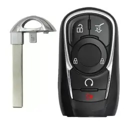 Smart Remote Key Shell for Buick 5 Button Remote Start for FCCID:  HYQ4EA