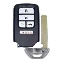 Smart Remote Key Shell for Honda Accord, Civic 5 Button With Trunk