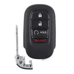 Smart Remote Key Shell for Honda 4 Button With Remote Start Button