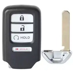 Smart Remote Key Shell for Honda 4 Button With Remote Start